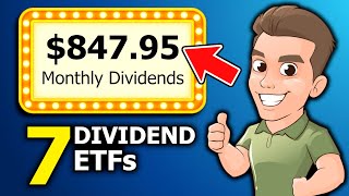 Top 7 Monthly Dividend ETFs To Earn Income in 2024 High Dividend Yield [upl. by Aseyt]