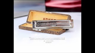 Hohner The 64 Chromonica 4 Chromatic Octaves Professional Model Губная гармошка гармоника [upl. by Id]