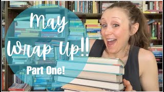 All the books I read in the 1st half of May May reading wrap up part 1 Book stats and reviews [upl. by Nillek]