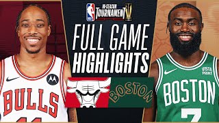 BULLS at CELTICS  NBA INSEASON TOURNAMENT 🏆  FULL GAME HIGHLIGHTS  November 28 2023 [upl. by Hintze]