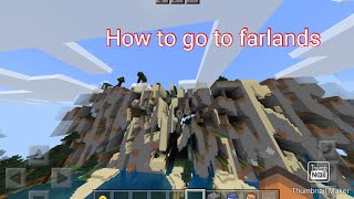 How to go to the farlands in Minecraft 117 [upl. by Sumer867]