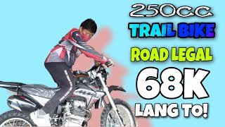 MX 250 TRAIL BIKE  WITH PAPER ROAD LEGAL  2K LANG MONTHLY NITO SUBRANG MURA [upl. by Haimehen]