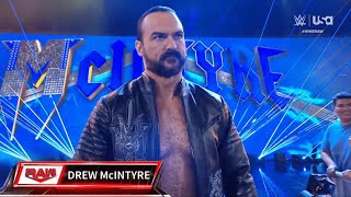 Drew McIntyre Entrance  WWE Monday Night Raw June 17 2024 [upl. by Lareneg]