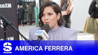 America Ferrera on Shooting Her Famous Barbie Monologue [upl. by Anij]