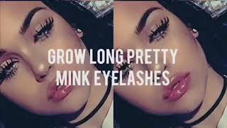 Warning ⚠️ this subliminal is Very Extremely Powerful Grow Long Pretty Dark Mink Eyelashes [upl. by Assenab]