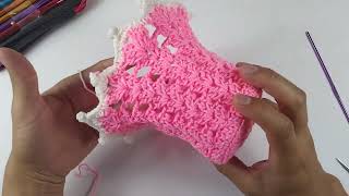 CANASTA TEJIDA A CROCHET PASO A PASO \ FLORERO A CROCHET [upl. by Nov]