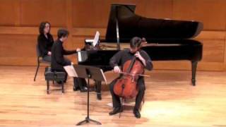 Lachezar Kostov and Viktor Valkov Nikolay Roslavets  Sonata for cello and piano N2 [upl. by Ong]