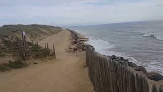 Plage naturiste des salins Vendée à SaintHilairedeRiez [upl. by Maccarone247]