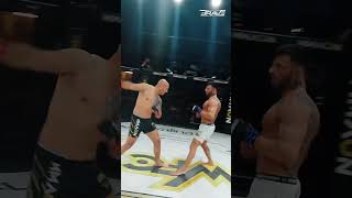 Referee POV🎥 Erko Jun KOs Marko Drmonjic👊🔥 bravecf bravetv shorts mma [upl. by Noirda48]