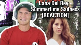 Lana Del Rey  Summertime Sadness REACTION [upl. by Amsirhc]