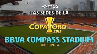 Sedes Copa Oro 2015 BBVA Compass Stadium [upl. by Imoan]