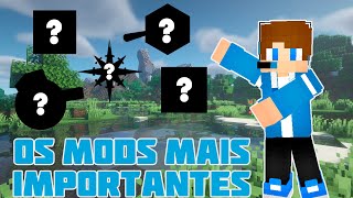 OS 5 MODS MAIS ESSENCIAIS PRA TODO JOGADOR DE MINECRAFT [upl. by Marl465]