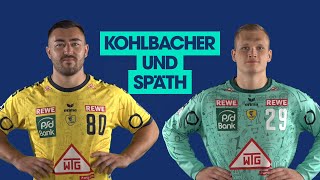 quotWer ist esquot  Jannik Kohlbacher amp David Späth  RheinNeckar Löwen [upl. by Seuqram940]