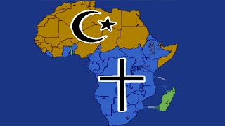 Islam VS Christianity VS Traditional Religions  Ages of Conflict Timelapse [upl. by Adnawt]