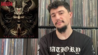 Album Review Deicide  Banished By Sin [upl. by Anicart475]