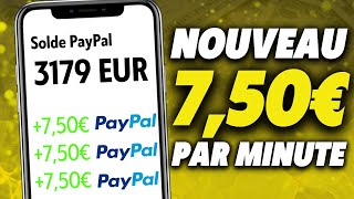 Gagner 750€ dargent paypal par minute comment gagner de largent paypal gratuit sur internet [upl. by Cromwell]