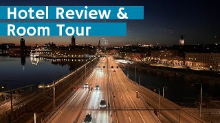 Hilton Stockholm Slussen Hotel Review amp Room Tour [upl. by Enyr]