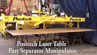 Laser Table Part Separator Industrial Manipulator [upl. by Yenohtna]