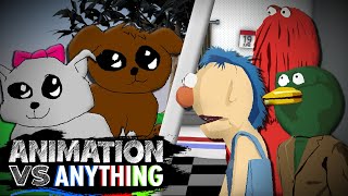 Poochee and Pansy vs Dont Hug Me Im Scared  Rap Battle ANIMATION VS ANYTHING [upl. by Amber100]