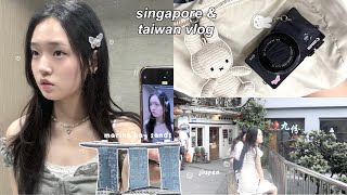 SINGAPORE amp TAIWAN vlog exploring new places nightouts jiufen good eats hello kitty 711 etc [upl. by Adora]