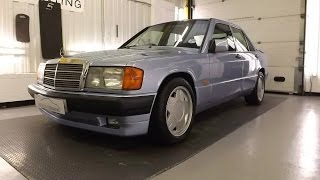 SOLD Mercedes Benz 190E 20i Auto Carat by Duchatelet Edition Cosworth Style Bodykit [upl. by Yentruocal]