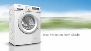 Waschen mit Siemens iQ 500 Waschmaschine [upl. by Asiek]