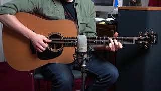 Eastman E2DCD Acoustic Guitar Demo [upl. by Etyak]