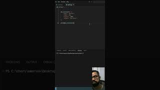 Python Rodando Codigo python javascript coding programming html css php [upl. by Sirtemed]