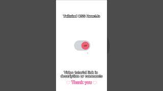 Toggle Switch Tutorial reactjs coding tailwindcss toggle shortvideo shorts onoff switch [upl. by Screens440]