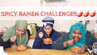 SPICY RAMEN CHALLENGE [upl. by Lehcem]