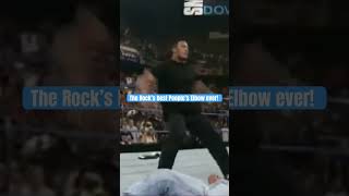 The Rocks best Peoples Elbow ever 24years wwf smackdown wwe therock peopleselbow [upl. by Marlie]