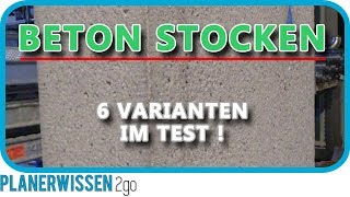 BETON stocken ► fertige Oberflächen im Vergleich  PLANERWISSEN2go [upl. by Nera]