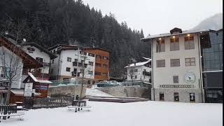 quotIl velo bianco del mattinoquot La neve a Canazei video Apt Val di Fassa [upl. by Niahs]