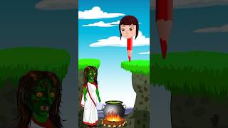 Dainey Buri Vs Rudra  Bangla Rudra Cartoon Video  shorts cartoon shortsvideo [upl. by Rhona]