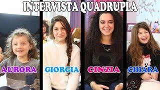 INTERVISTA QUADRUPLA  Un Anno Dopo [upl. by Toshiko]