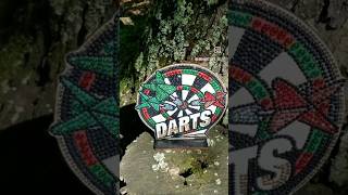 🎯 DART BOARD CRYSTAL DP 🎯  diamondpainting dartsport dartsgame gtamusic [upl. by Denn]