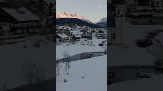 Wintermorgen in Seefeld Sonnenaufgang in Tirol [upl. by Eiderf837]