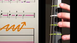 How to play ODE TO JOY on Cello for Beginners  Easy Scores [upl. by Ettelorahc]