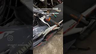 Yamaha 👍😍aerox left side switch modified🔥😍trending bike mt15service instagram youtube song [upl. by Elokyn]