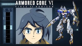 How I made Mikazuki and Gundam Barbatos in Armored Core 6 Customization [upl. by Naesed]