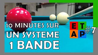 Billard français  Un système 1 bande  Projet ETAP7 [upl. by Rolanda]