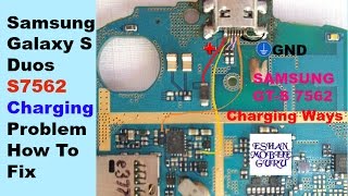 Samsung Galaxy S Duos S7562 ChargingUSB Problem How To Fix [upl. by Gilud]