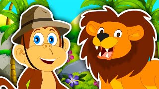 Deep In The Zoo Animal Sounds SONG for Toddlers  Learn Animal Sounds  Kids Learning Videos [upl. by Knah]