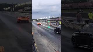 Cecil County Dragway dragracing corvette charger [upl. by Drobman]