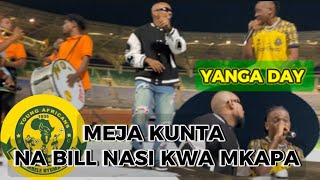 BILL NASI Akikiwasha na MEJA KUNTA yanga day kwenye sound check  matalumbeta Utapenda TAZAMA video [upl. by Hegyera]