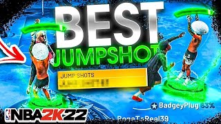 BEST JUMPSHOT in NBA 2K22 HOW TO GREEN EVERYTHING  BEST JUMPSHOT FOR EVERY BUILD [upl. by Ostap]