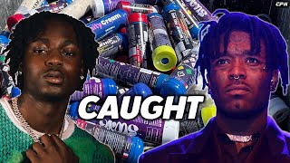 Lil Uzi Vert amp Kyle Richh Allegedly Caught Inhaling Nitrous Gas In The Studio [upl. by Andrade]