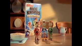 Stop motion commercial  Rice Krispies UK [upl. by Neersan435]