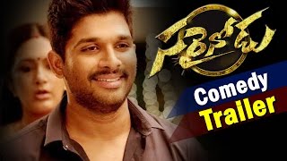 Sarrainodu Latest Comedy Trailer  Allu Arjun Rakul Preet Catherine Tresa Boyapati Sreenu [upl. by Llerej462]