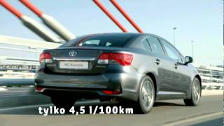 Nowa Toyota Avensis  Nowoczesne silniki [upl. by Eriha]